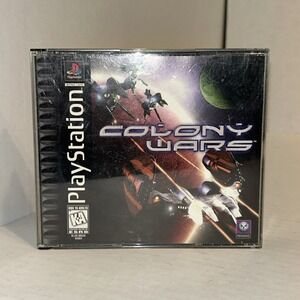Colony Wars (Sony Playstation 1, 1997) PS1 w/ 2 Discs‎